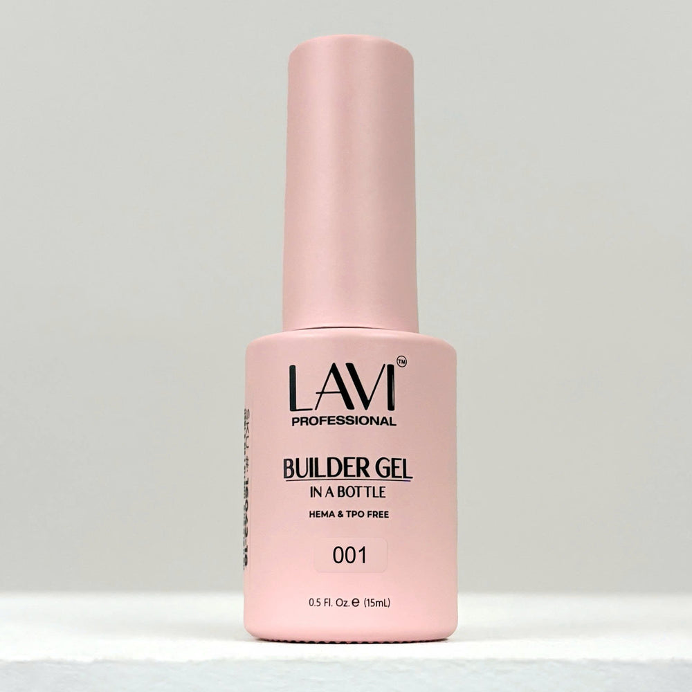 LAVI Builder Gel In A Bottle, 0.5oz (HEMA & TPO Free) Collection - 001