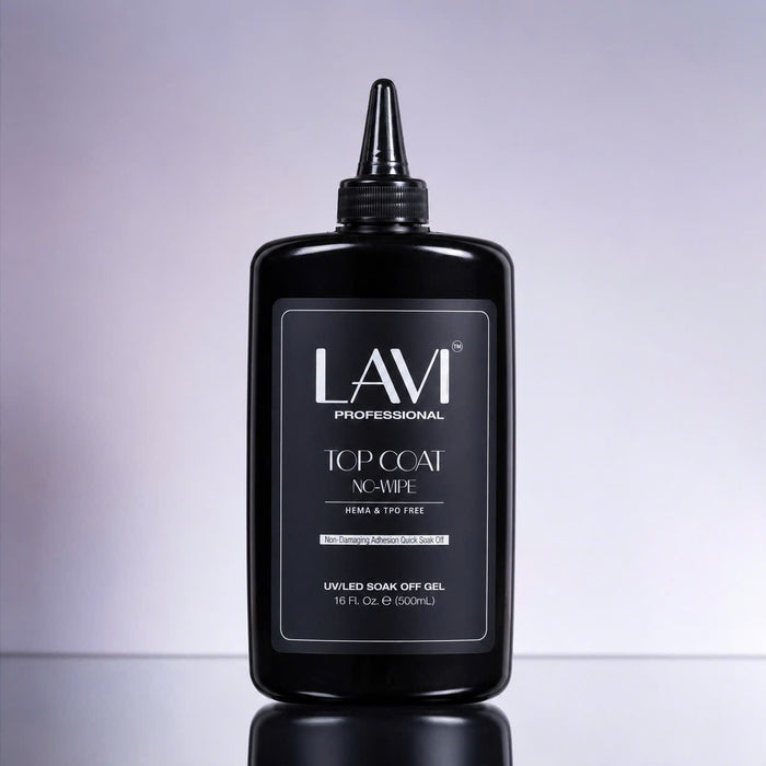 LAVI Top Coat No-Wipe, 16oz (HEMA & TPO Free)