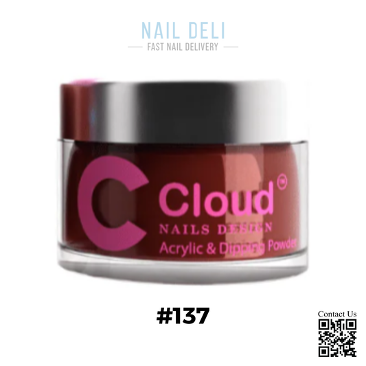 Chisel Cloud Acrylic/ Dipping Powder, Hawaii Collection, 2oz, 137