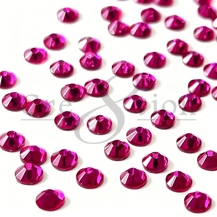 Cre8tion Rhinestone Nail Art - Peach Pink (Pk: 80 pcs/pack)