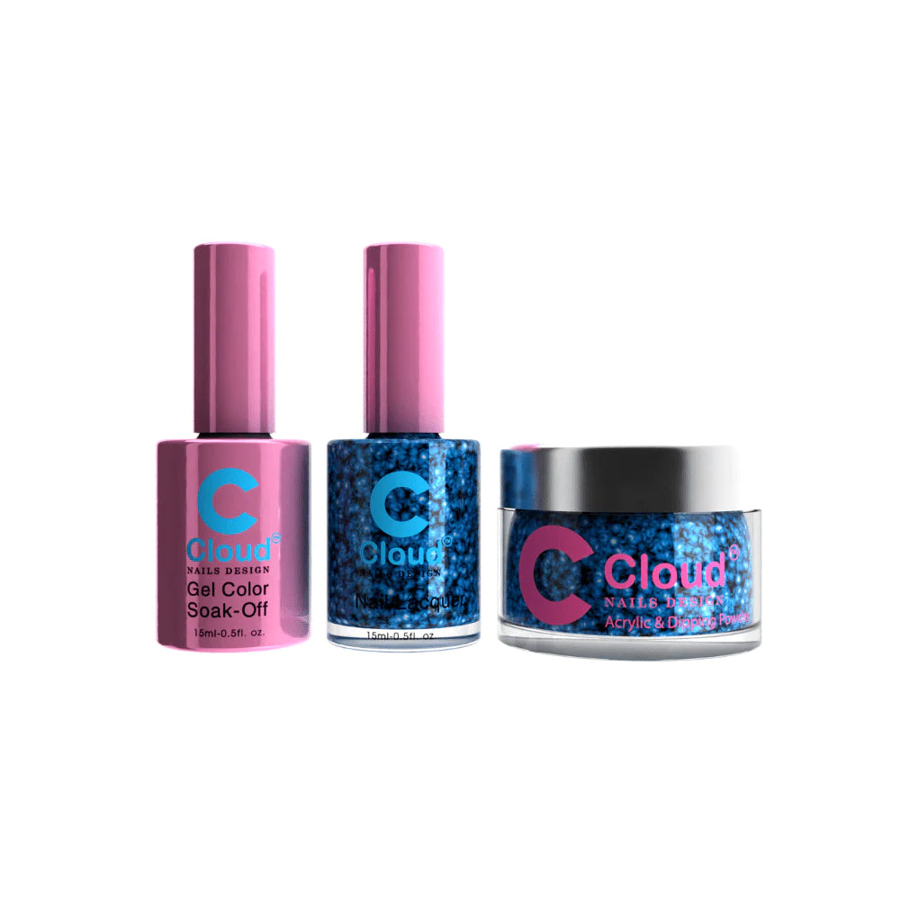 Chisel Cloud 4in1 Dipping Powder + Gel Polish + Nail Lacquer, Hawaii Collection, #184