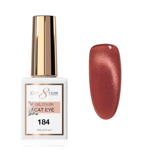 Cre8tion Gel 0.5oz - WINTER & SILVER Cat Eye Collection - 184