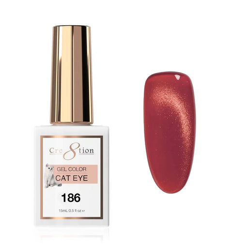 Cre8tion Gel 0.5oz - WINTER & SILVER Cat Eye Collection - 186