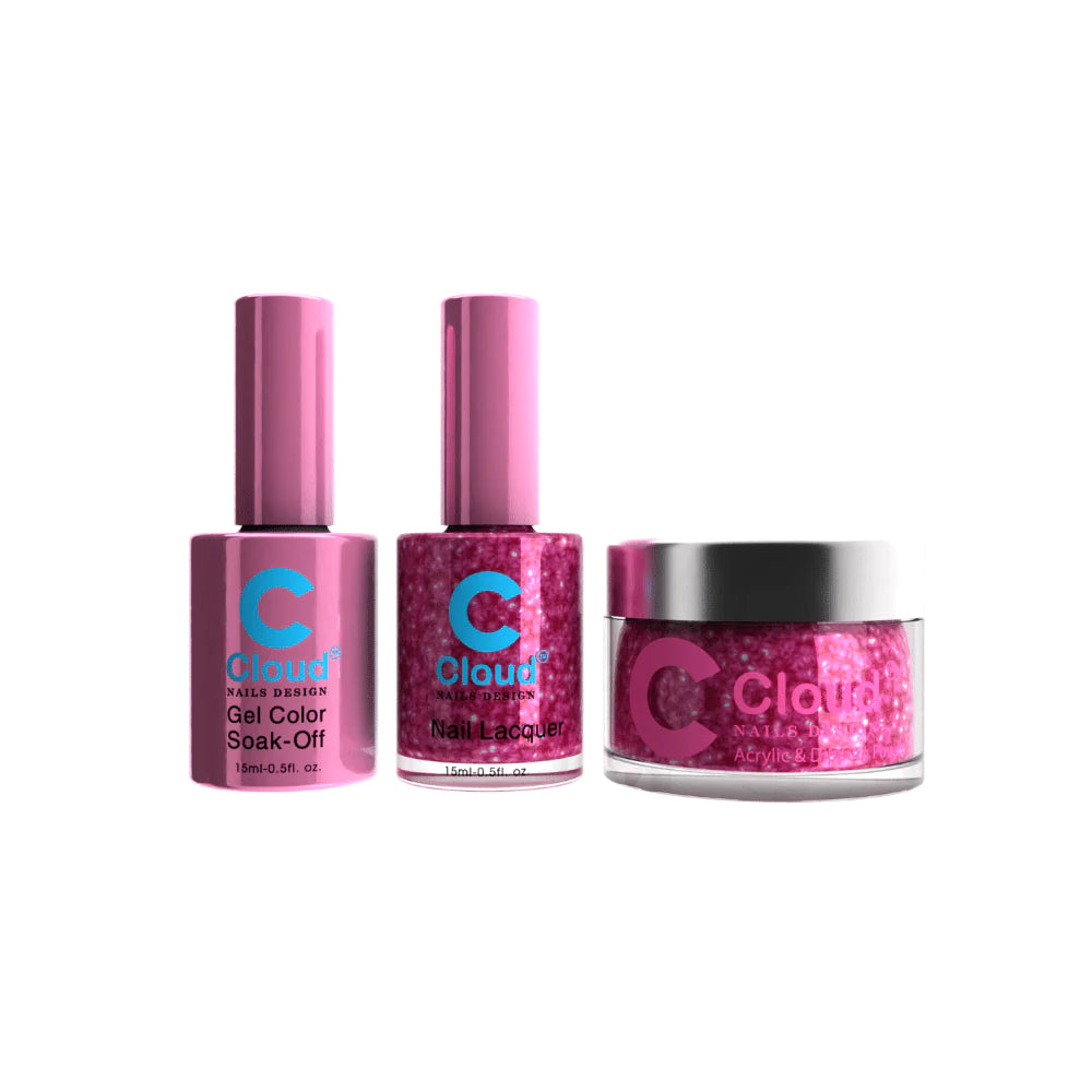 Chisel Cloud 4in1 Dipping Powder + Gel Polish + Nail Lacquer, Hawaii Collection, #187