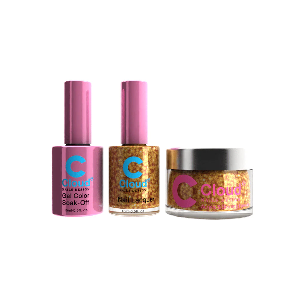 Chisel Cloud 4in1 Dipping Powder + Gel Polish + Nail Lacquer, Hawaii Collection, #188