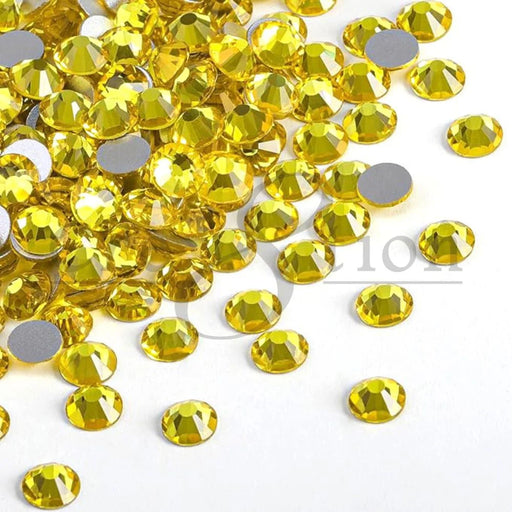 Cre8tion Rhinestone Nail Art - Citrine (Pk: 80 pcs/pack) - SKU 1101-1032