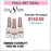 Cre8tion Gel Collection - Rubbers/ Flexibility Base 0.5oz, Full Line 18 Colors (01 - 18)