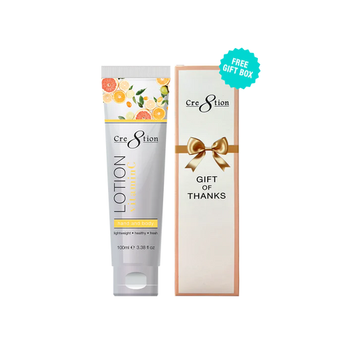 Cre8tion Hand & Body Lotion 100ml (3.3oz) - VITAMIN, CASE (PK: 60 pcs/case, 104 cases/pallet)