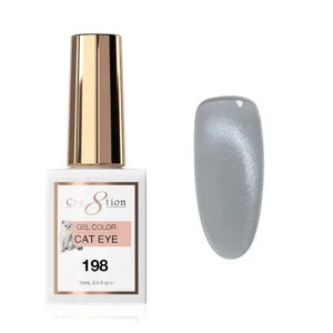 Cre8tion Gel 0.5oz - WINTER & SILVER Cat Eye Collection - 198