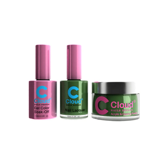 Chisel Cloud 4in1 Dipping Powder + Gel Polish + Nail Lacquer, Hawaii Collection, #199