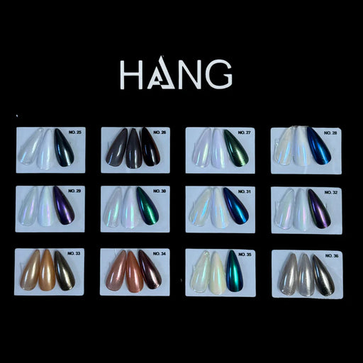 HANG Mirror Chrome Powder Display Book (36 Colors) Collection