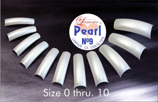 Lamour Pearl Tips (BIG BAG), #01, 100 bags/Pack, 98321