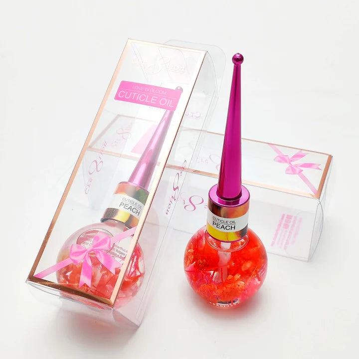 Cre8tion Love in Bloom - Cuticle Oil 0.5oz, PEACH, BOX (Pk: 30 pcs/box, 28 boxes/case)