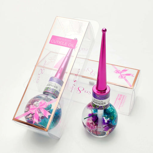 Cre8tion Love in Bloom - Cuticle Oil 0.5oz, LAVENDER, BOX (Pk: 30 pcs/box, 8 boxes/case) - SKU 22198