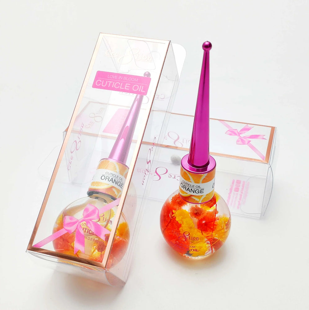 Cre8tion Love in Bloom - Cuticle Oil 0.5oz, ORANGE, BOX (Pk: 30 pcs/box, 28 boxes/case)