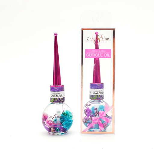 Cre8tion Love in Bloom - Cuticle Oil 0.5oz, LAVENDER (Pk: 240 pcs/case) - SKU 22198-PCS