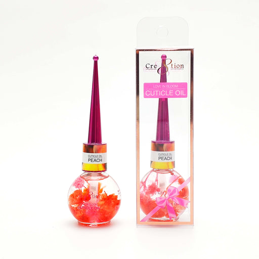 Cre8tion Love in Bloom - Cuticle Oil 0.5oz, PEACH (Pk: 240 pcs/case) - SKU 22200-PCS