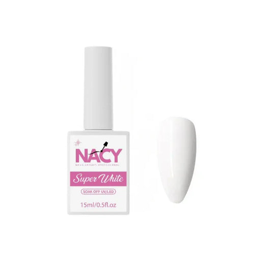 NACY Super White Nail Polish/UV Gel 0.5oz