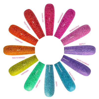 Kiara Sky DiamondFX Brights Collection, Full Line 12 colors (GFX113 - GFX124)