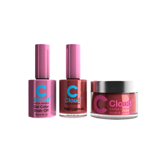 Chisel Cloud 4in1 Dipping Powder + Gel Polish + Nail Lacquer, Hawaii Collection, #204