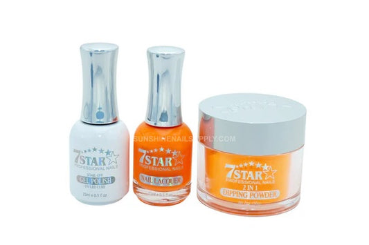 7 Star 3in1 Dipping Powder + Gel Polish + Nail Lacquer, 204