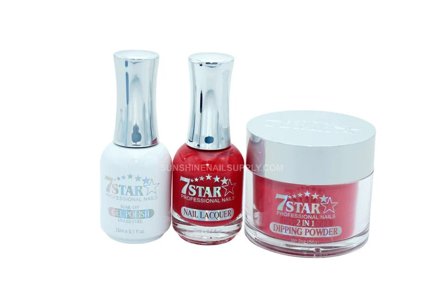 7 Star 3in1 Dipping Powder + Gel Polish + Nail Lacquer, 205