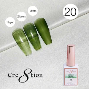 Cre8tion Gel 0.5oz - JEWEL (Pk: 6 pcs/box, 180 pcs/case) Collection - 020