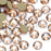 Cre8tion Rhinestone Nail Art - Champagne (Pk: 80 pcs/pack) - SKU 1101-1034