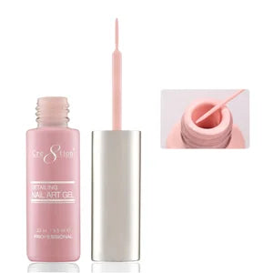 Cre8tion Detailing Nail Art Gel, 20, Peach, 0.33oz