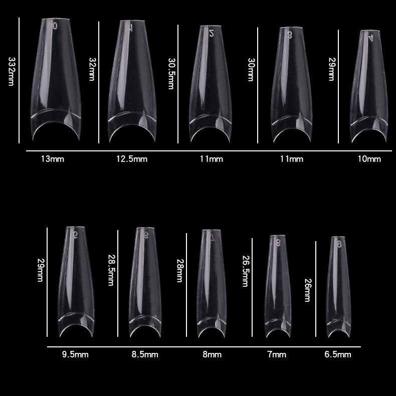 Cre8tion Special Shape - Clear, #20 (Pk: 600 pcs/box, 100 boxes/case)