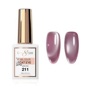 Cre8tion Cat Eye Gel 0.5oz - FRUIT Collection - 211