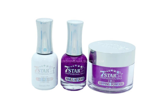 7 Star 3in1 Dipping Powder + Gel Polish + Nail Lacquer, 211