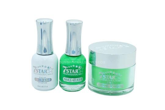 7 Star 3in1 Dipping Powder + Gel Polish + Nail Lacquer, 212