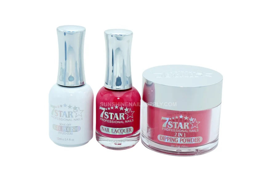 7 Star 3in1 Dipping Powder + Gel Polish + Nail Lacquer, 215