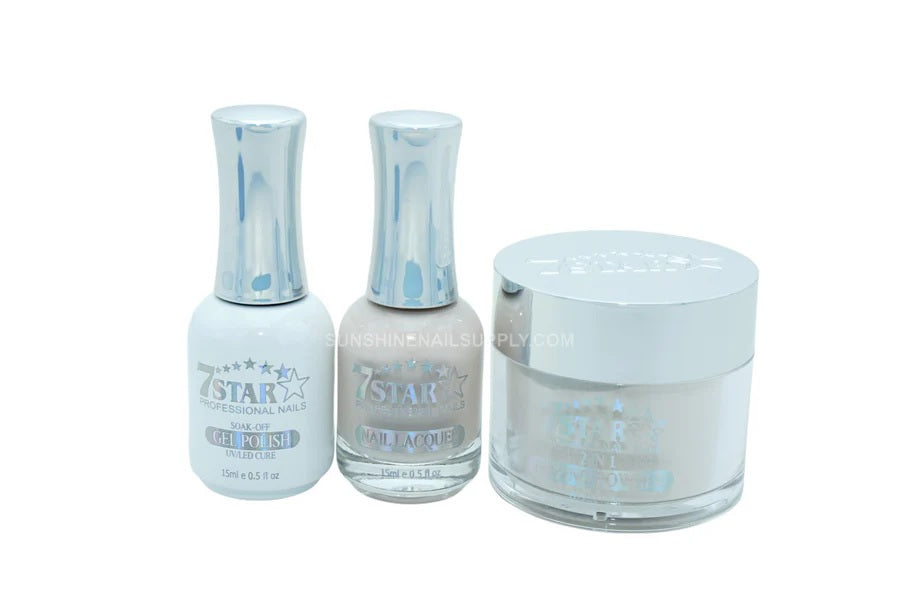 7 Star 3in1 Dipping Powder + Gel Polish + Nail Lacquer, 216