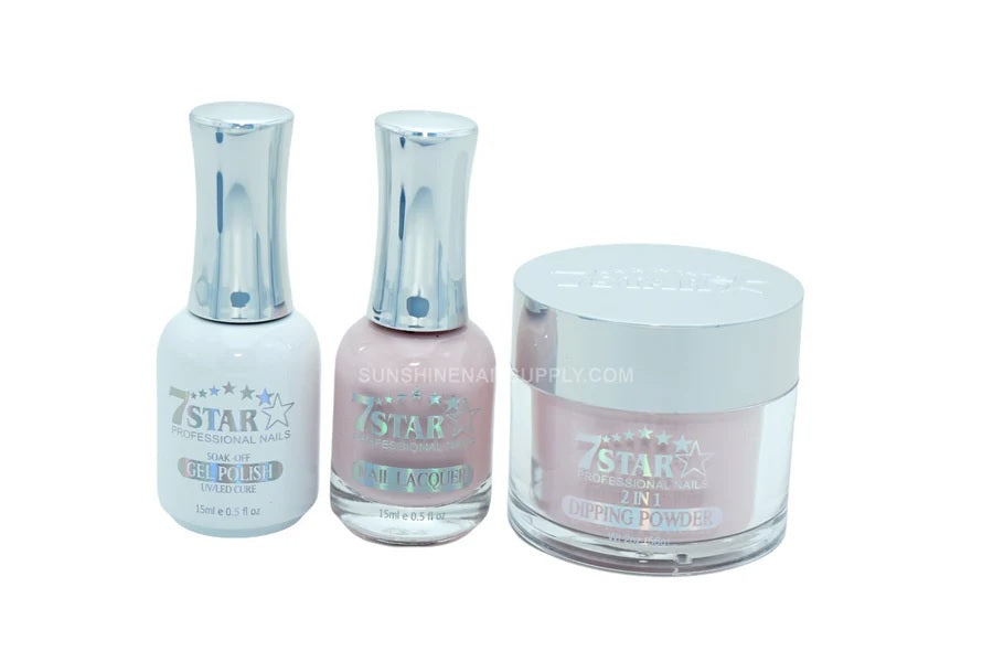 7 Star 3in1 Dipping Powder + Gel Polish + Nail Lacquer, 218