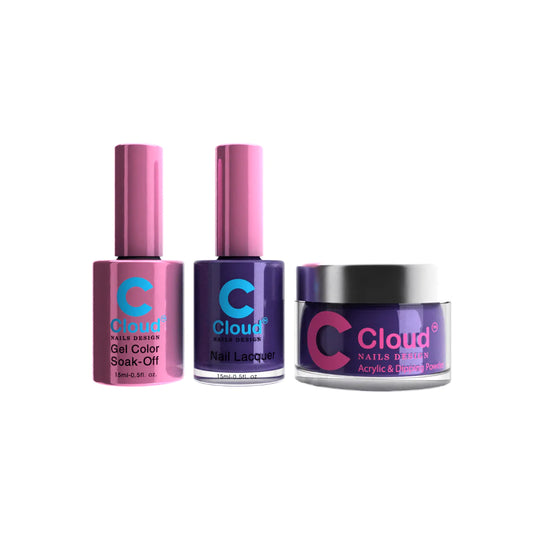 Chisel Cloud 4in1 Dipping Powder + Gel Polish + Nail Lacquer, Hawaii Collection, #219