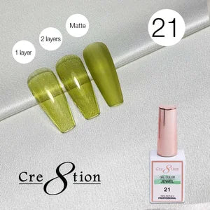 Cre8tion Gel 0.5oz - JEWEL (Pk: 6 pcs/box, 180 pcs/case) Collection - 021