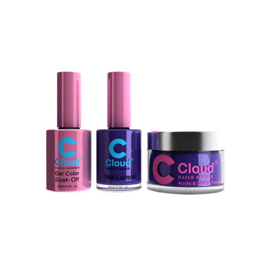 Chisel Cloud 4in1 Dipping Powder + Gel Polish + Nail Lacquer, Hawaii Collection, #220