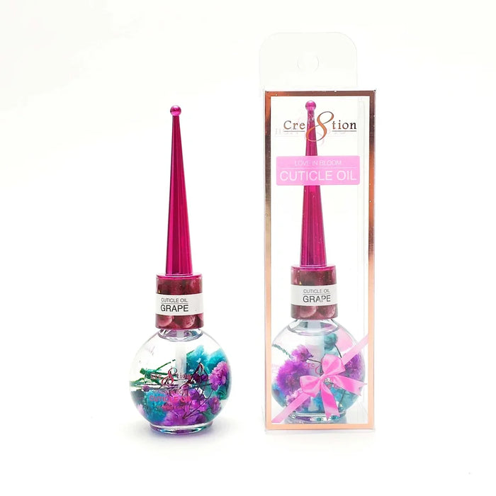 Cre8tion Love in Bloom - Cuticle Oil 0.5oz, GRAPE, BOX (Pk: 30 pcs/box, 28 boxes/case)