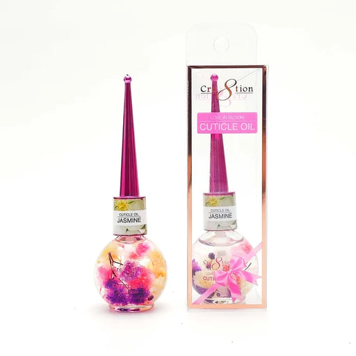 Cre8tion Love in Bloom - Cuticle Oil 0.5oz, JASMINE, BOX (Pk: 30 pcs/box, 8 boxes/case) - SKU 22196