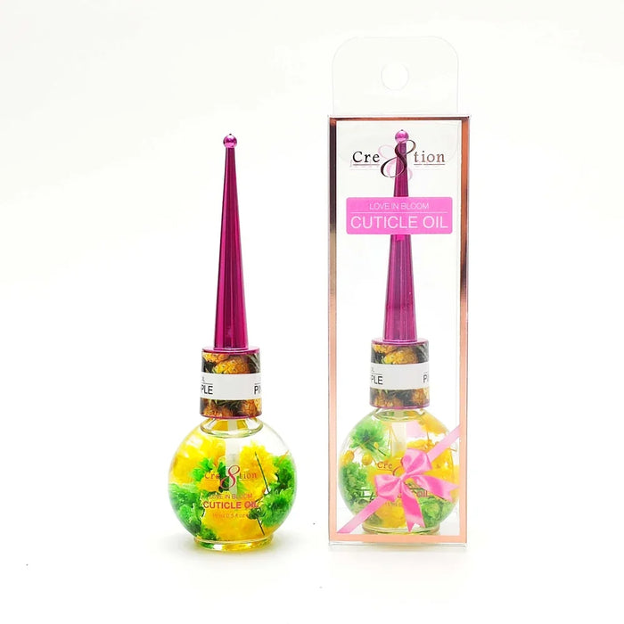 Cre8tion Love in Bloom - Cuticle Oil 0.5oz, PINEAPPLE, BOX (30 pcs/box, 28 boxes/case)