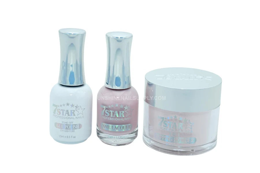 7 Star 3in1 Dipping Powder + Gel Polish + Nail Lacquer, 222