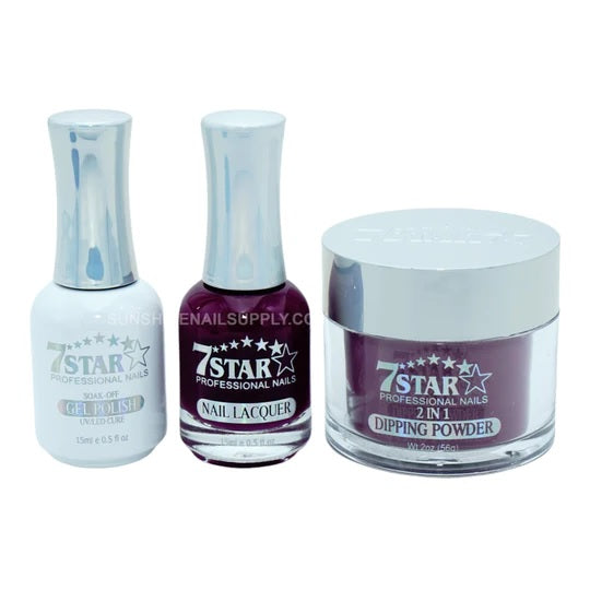 7 Star 3in1 Dipping Powder + Gel Polish + Nail Lacquer, 232