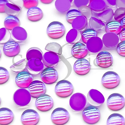 Cre8tion Opalite Nail Art - Purple (Pk: 80 pcs/pack) - SKU 1101-1037