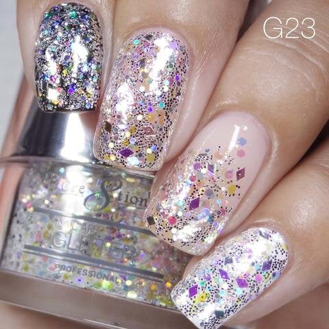 Cre8tion Nail Art Glitter, 023, 0.5oz, 1101-0838 OK0426VD