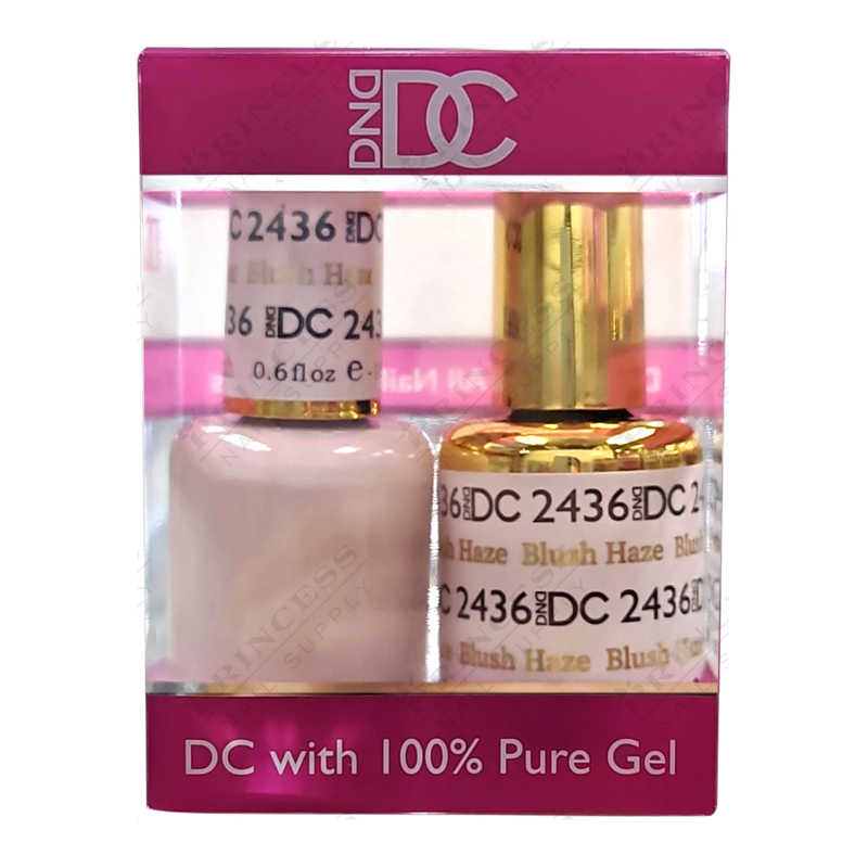 DC Nail Lacquer And Gel Polish, Sheer Collection, Full Line Of 36 Colors (From 2436 To 2471), 0.6oz