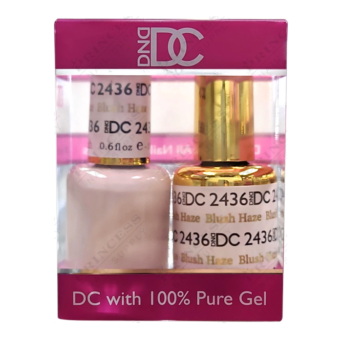 DC Nail Lacquer And Gel Polish, Sheer Collection, Full Line Of 36 Colors (From 2436 To 2471), 0.6oz