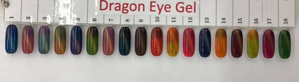 AEON Dragon Eye Mood Change Gel Polish, Full line of 18 colors (From 01 to 12), 0.5oz OK0330LK