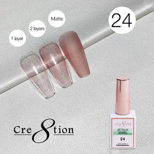 Cre8tion Gel 0.5oz - JEWEL (Pk: 6 pcs/box, 180 pcs/case) Collection - 024